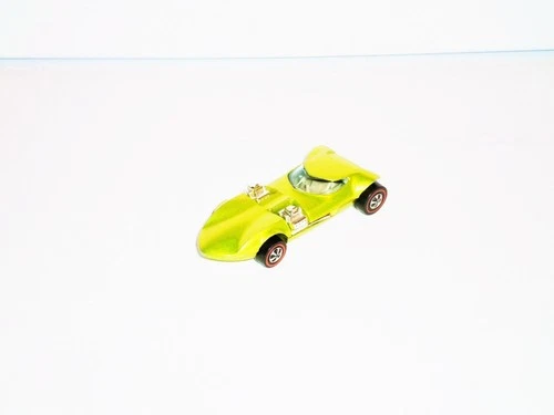 REDLINE HOT WHEELS BLAZING ANTIFRZ TWINMILL W/LIME BASE MINT BP-PULL ZERO TONING