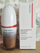 Shiseido Revitalessence Skin Glow Foundation SPF30 Bio-Boost 540 Mahogany New