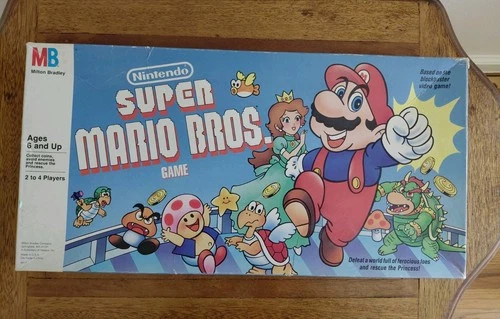 Super Mario Bros. Board Game From 1988 Milton Bradley Vintage
