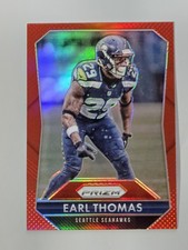 2015 Prizm Earl Thomas Red Prizm #117 Seattle Seahawks