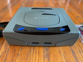 Sega Saturn HST-3210 Japanese gray console system + Nights Into Dreams US Seller