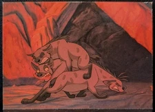 1994 Skybox Walt Disney's The Lion King Series II Hyenas Eeeee-yaaaaa! #62 EX