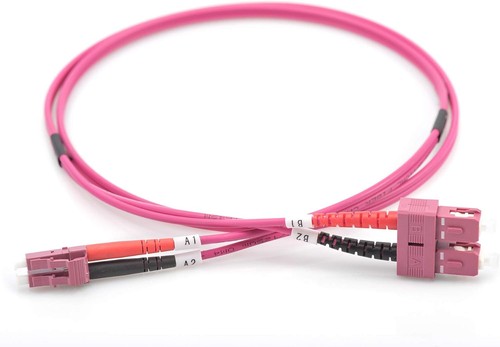 DIGITUS DK-2532-02-4 – Cavo In Fibra Ottica OM4 – 2 m – da LC a SC – Duplex – 1/ - 第 5/5 張圖片