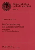 Die Osterweiterung Der EuropäIschen Union Stefania Slavu Taschenbuch Deutsch
