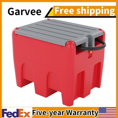 58 Gallon Portable Fuel Tank for Diesel & Gasoline 13.1ft Hose & Auto Fueling