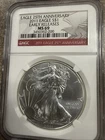 2011 American Silver Eagle NGC MS69 - 25th Anniversary Early Release!