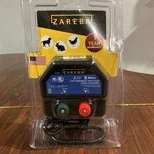 Zareba AC Powered Low Impedance 5 Miles Electronic FENCE Controller .1 J  EASM-Z