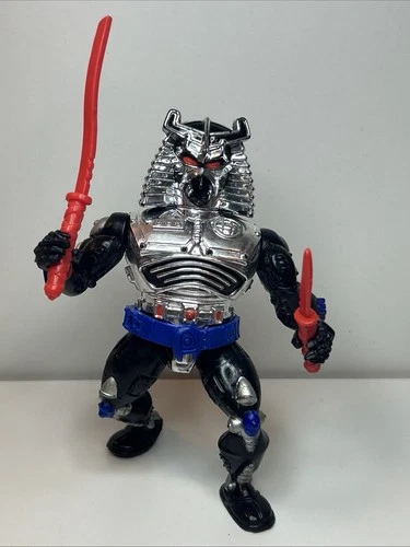 1991 Playmates Teenage Mutant Ninja Turtles CHROME DOME Vintage Action Figure