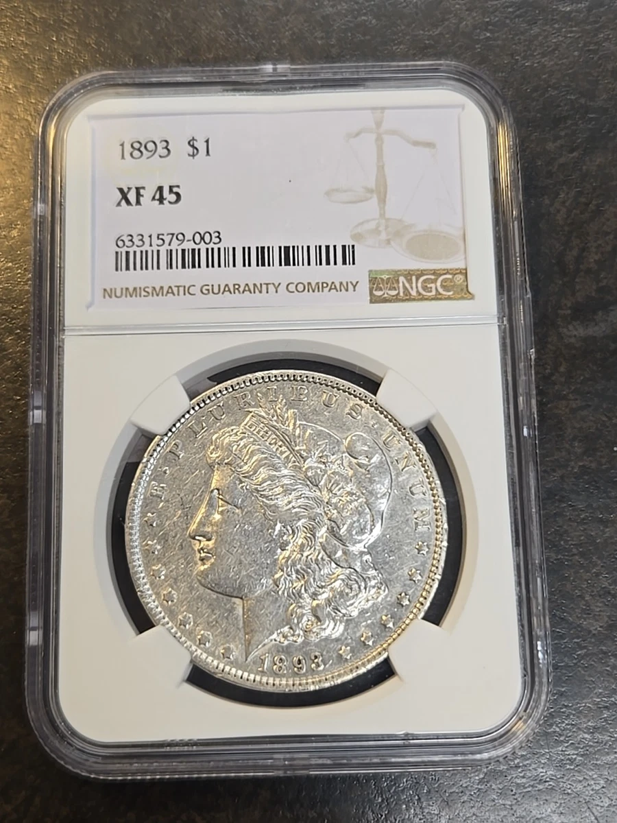1893 Year Grade XF 45 US Morgan US Dollars (1878-1921) for sale | eBay