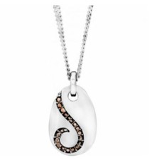NWT Brighton DROPLETS Teardrop Crystal Reversible Convertible Necklace MSRP 54