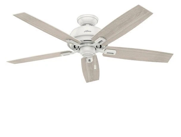 NEW 52 In Vintage Antique Electric Indoor White Speed Light Ceiling Fan 5 Blades - Image 4 of 4