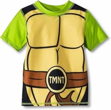 Teenage Mutant Ninja Turtles Swim Rash Guard Boy Size 5T