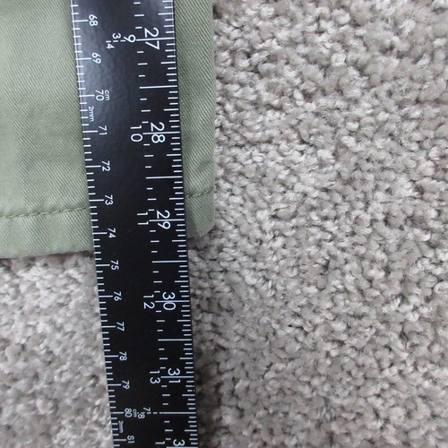 Levis Pants Mens 31x29 (Tag 31x32) Green 510 Skinny Canvas Faded Military Chino - Picture 8 of 14