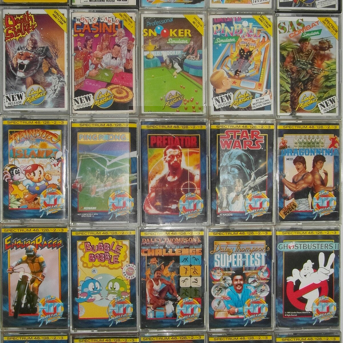 Vintage 1980's Sinclair ZX Spectrum Games *** FREE UK P&P Vintage 1980's Sinclair ZX Spectrum Games *** FREE UK P&P