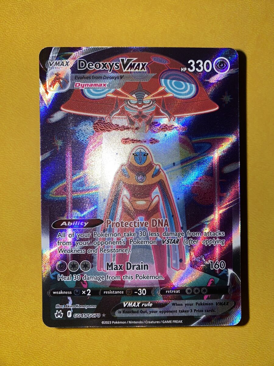 Deoxys VMAX (Galarian Gallery) GG45/GG70 - Crown Zenith