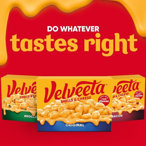 Velveeta Shells & Cheese Original Shell Pasta & Cheese Salsa, Paquete de 3 quilates, 12 oz - Imagen 5 de 10