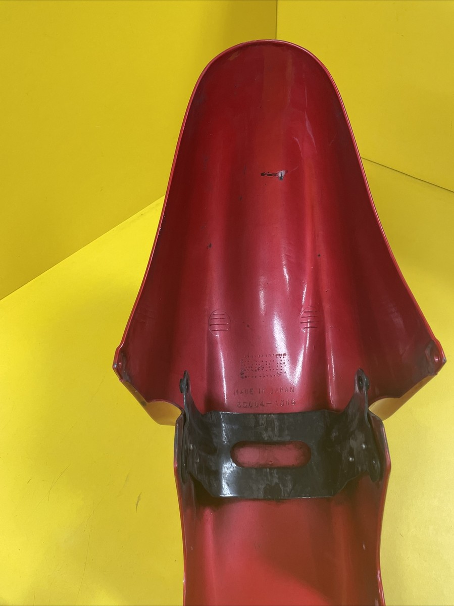95-99 KAWASAKI ZX6 FRONT FENDER WITH BRACKET 35004-1306 RED Used