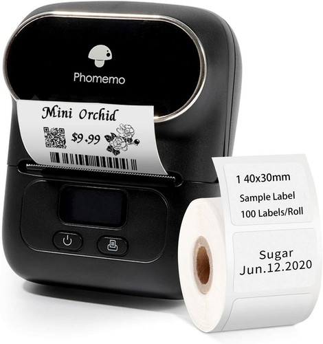 Phomemo M110 Portable Thermal Label Printer Portable Bluetooth Label Maker lot - Picture 14 of 25