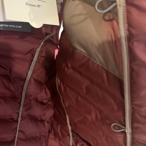 Alpine Design Women’s Quilted Vest Color Block Ski Size Small NWT Puffer Retro - Picture 14 of 16