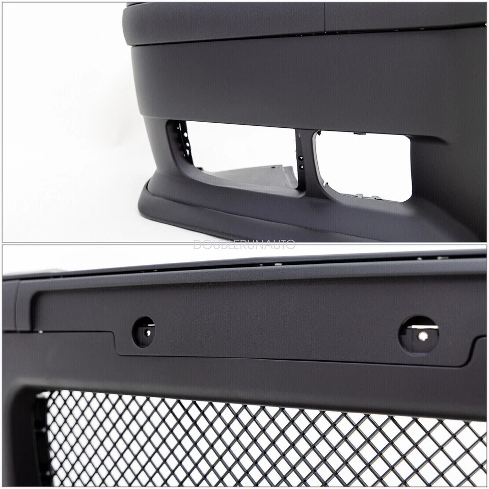 Fit 92-98 BMW E36 3Series 1Pc M3 Style Replacement Front Bumper Body Kit+Grille - Image 4 of 4