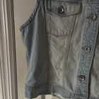 Rewash Brand Distressed Denim Vest Med. NWT — photo 4