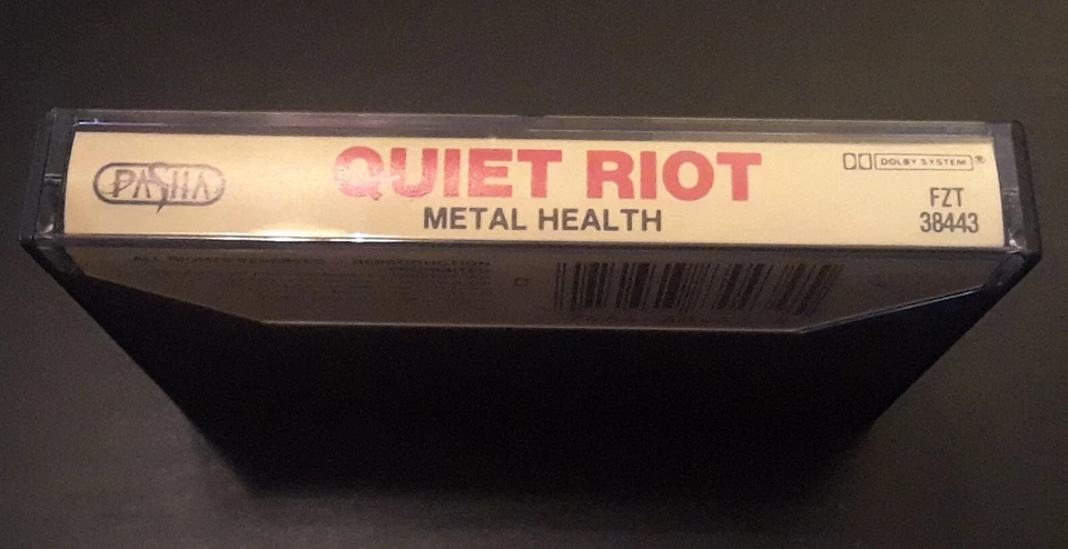 Quiet Riot: Metal Health 1983 CBS Canadian Import Cassette VG+ Heavy Metal  - Image 3 of 4