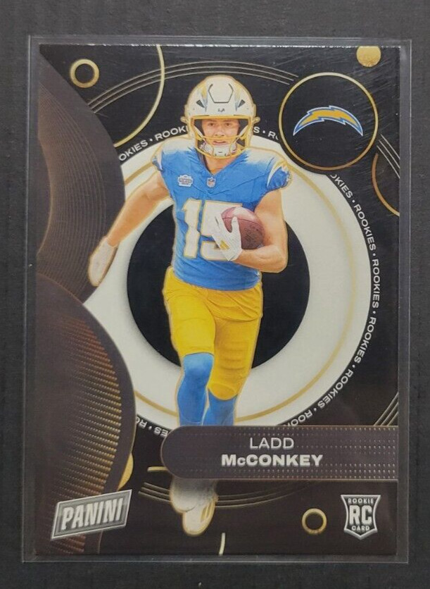 2024 Panini Player of the Day Ladd McConkey RC #RC5 Chargers
