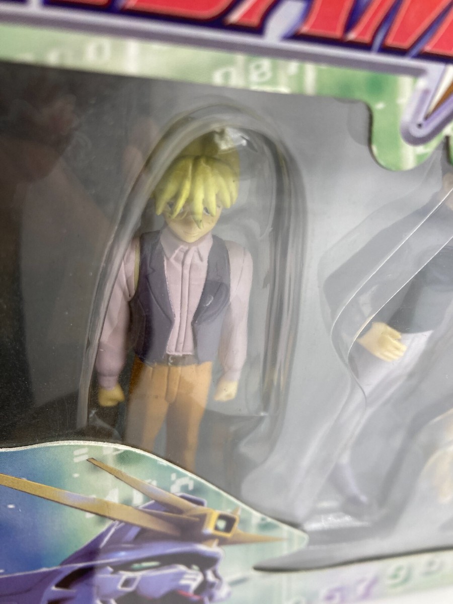 Gundam Wing Hero Collection - 7 Pilot Figures 2000 - SEALED