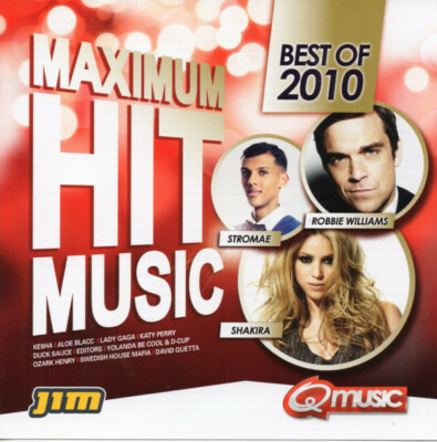 MAXIMUM HIT MUSIC Q MUSIC - BEST OF 2010 (2CD) Shakira, Stromae, Katy Perry.....
