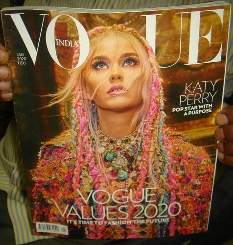 VOGUE INDIA MAGAZINE JAN 2020  KATY PERRY POP STAR WITH A PURPOSE - PAGES 226