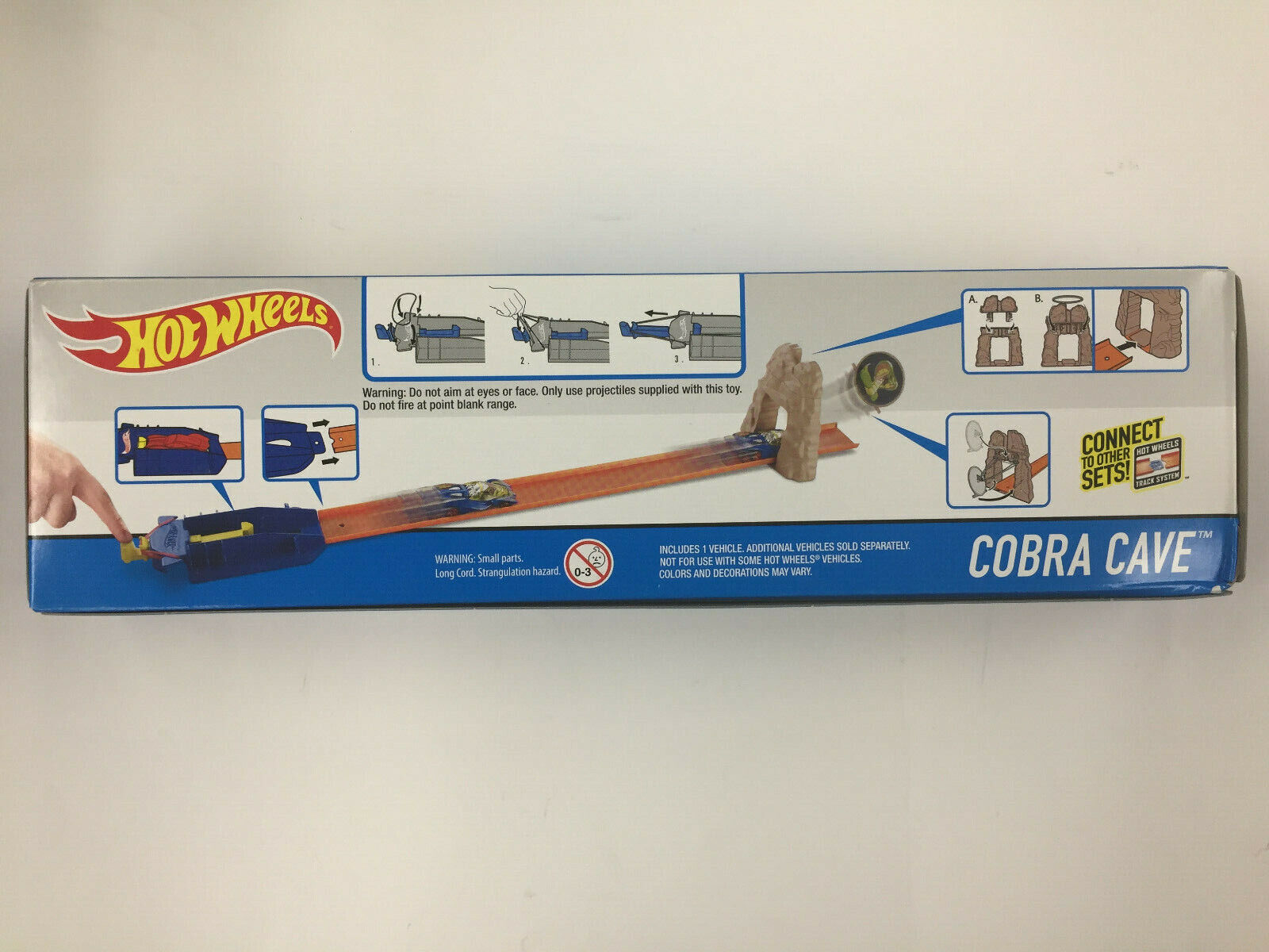  Hot Wheels Cobra Cave Trackset : Toys & Games