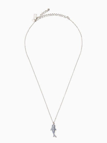 kate spade shark necklace