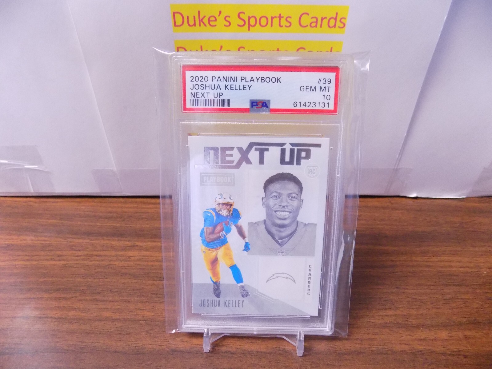 Joshua Kelley Panini Playbook Next Up #39 Base