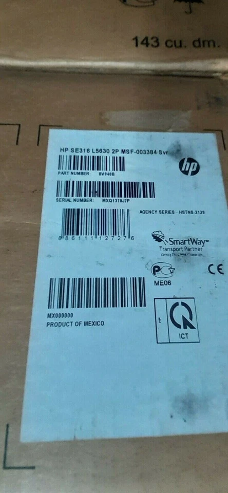 Servidor + kit de riel HP ProLiant SE316M1 Dual Xeon Quad-Core L5520 2,26 GHz 16 GB Ram Foto 4 de 4