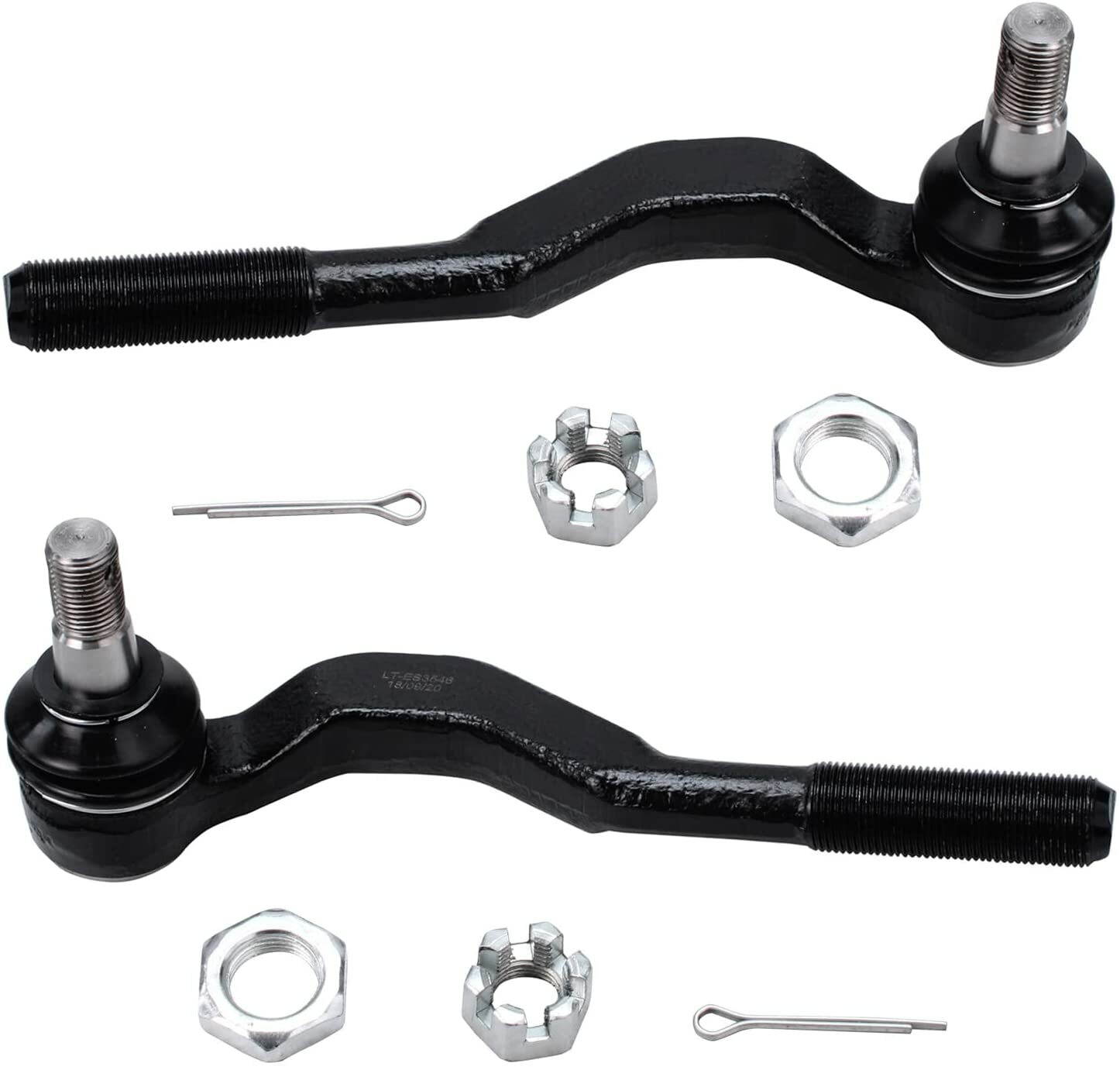 Front Upper Lower Ball Joint Outer Tie Rod End Links for 1995-2004 Toyota Tacoma