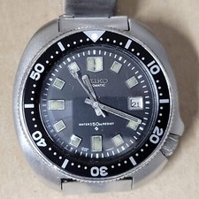 SEIKO 6105-8110 44MM CAPTAIN WILLARD WITH STAINLESS STEEL BRACEL VINTAGE RARE
