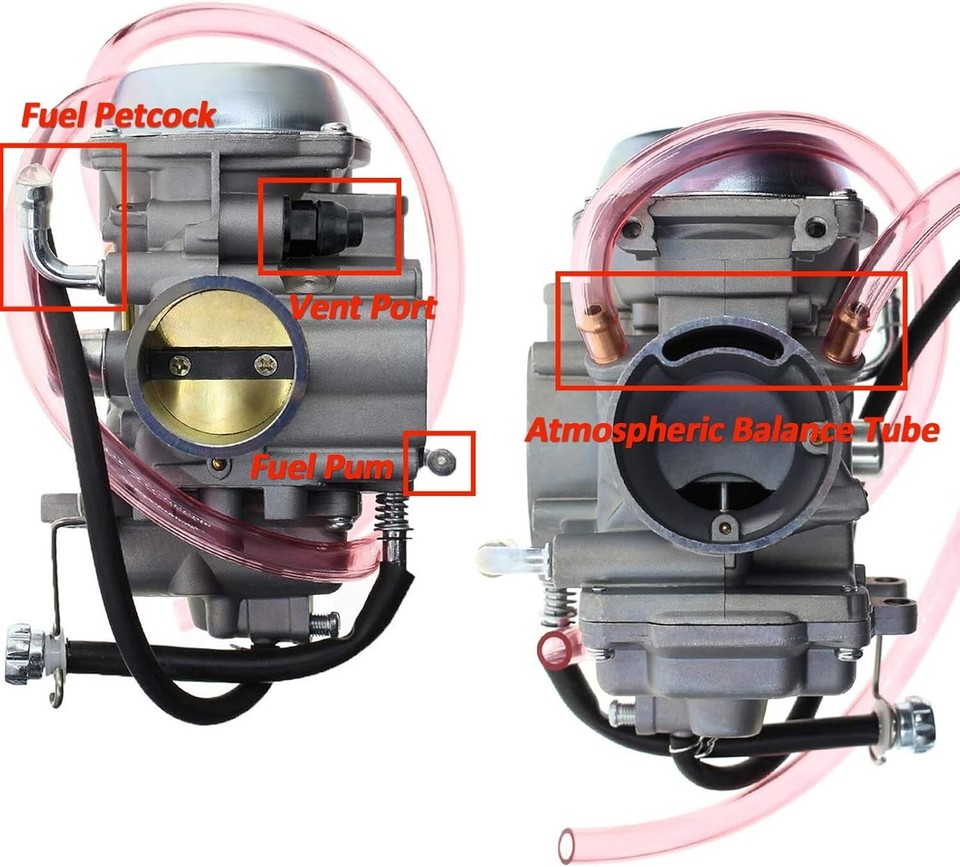 Arctic Cat Carburetor for 250 300 400 500 ATV - Direct Replacement Part ...