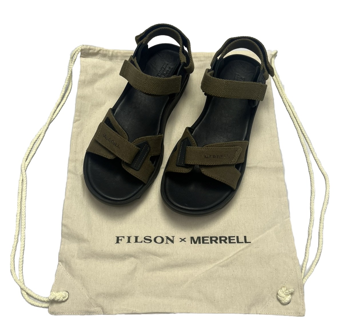 Merrell x Filson Convert Sandal J20167 20169078 Beech Olive Dark