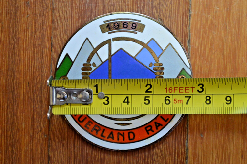 SAUERLAND RALLY 1969 – Original Participant CAR BADGE - Picture 5 of 5