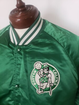 「激レア」Celtics Chalk line スタジャン L 🚨🔥Vintage Chalk Line L Boston Celtics Starter Style