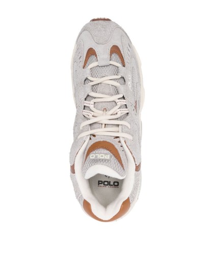 POLO RALPH LAUREN MDRN TRN 100-SK-LTL SNEAKERS GRIGIE Taglia 11,5 Uomo (Allenatore Moderno) - Foto 4 di 4