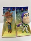 Lot Of 2 - 2024 Disney Pixar - Buzz And Woody Toy Story Vinyl Mini Figure