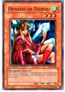 Princess of Tsurugi - SDJ-020 - Common - 1st Edition x3 - Lightly Played