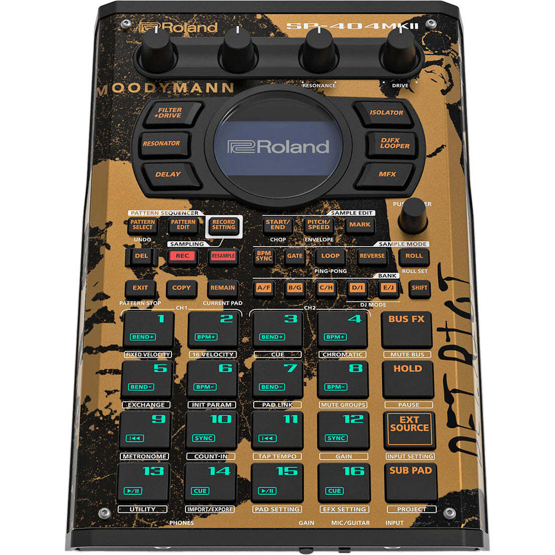 Roland SP-404MKII KDJ Records Limited Edition DJ Linear Wave Roland SP-404MKII KDJ Records Limited Edition DJ Linear Wave