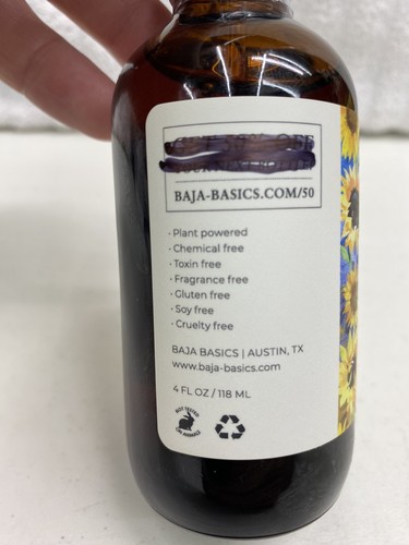 Baja Basics Vitamin E Oil 100% Pure Organic 4oz New Sealed - Picture 8 of 9