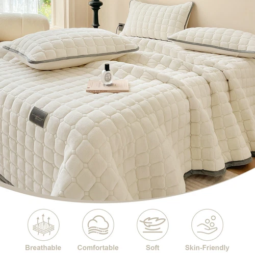 Tagesdecke Bettüberwurf gesteppt Steppdecke Überwurf Bett Sofa Überdecke Decke - Bild 22 von 32