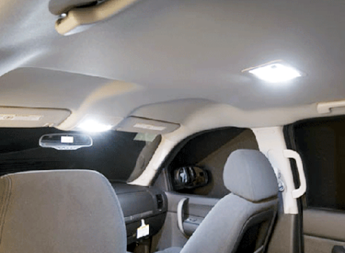 6X T10 12VDC White LED Interior Ceiling Dome Flat Square Light Bulb RV, Car 6Pcs - Foto 6 di 12