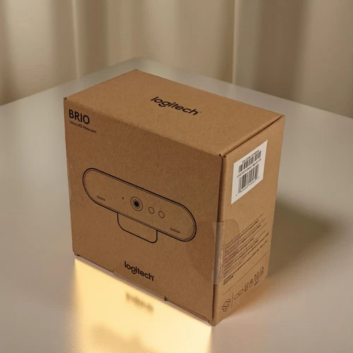Logitech BRIO Ultra HD Webcam 4K USB-C HDR - New Sealed Box, SHIPS QUICK!