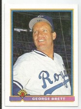 GEORGE BRETT 1991 BOWMAN CARD NM-MT+ CONDITION