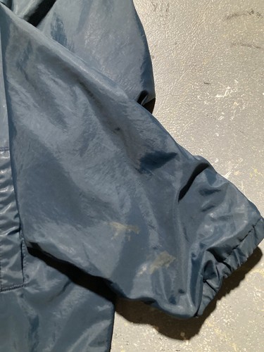 Vintage 90s Hartwell Satin Coaches Jacket Lined Windbreaker Size Medium - Picture 6 of 12